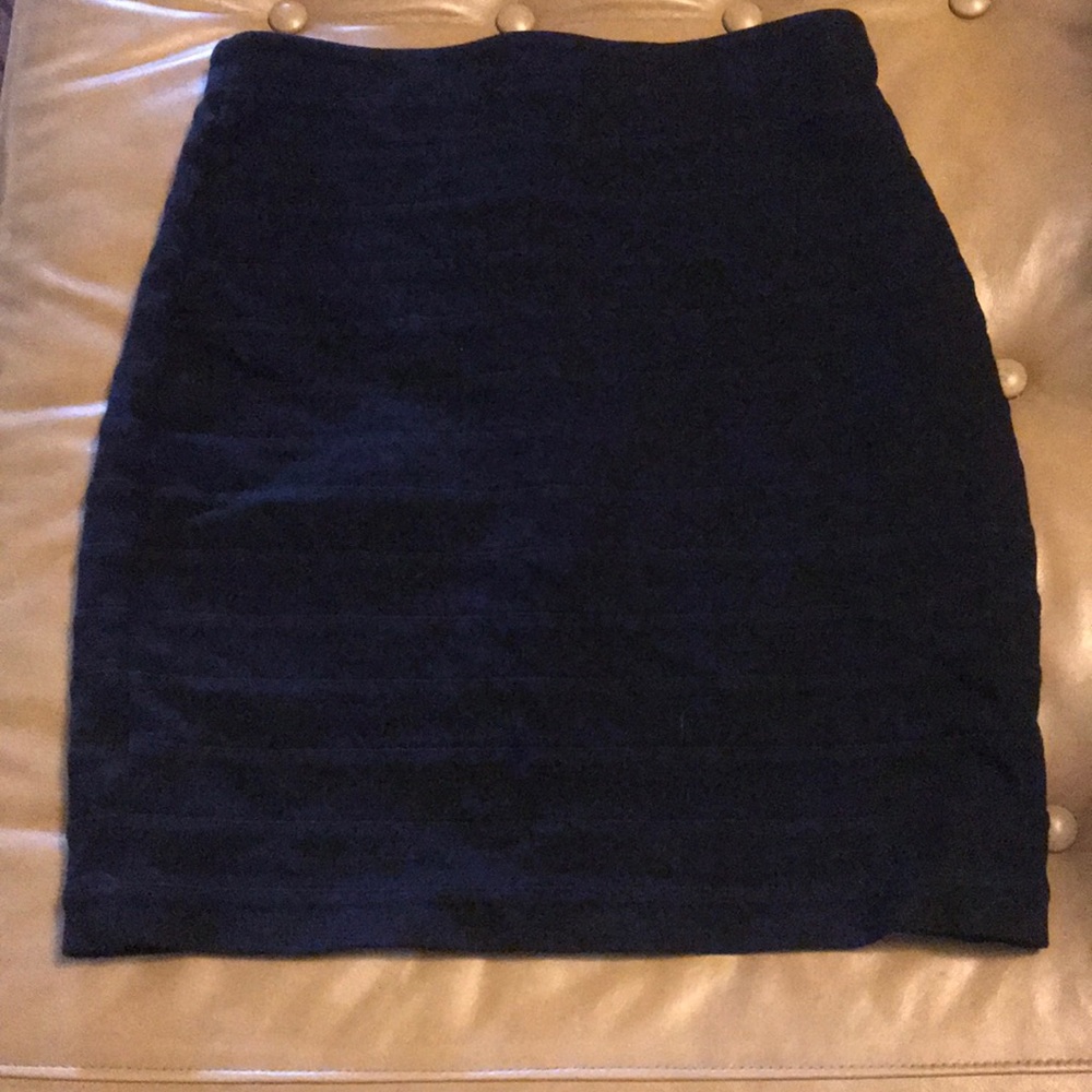 Express black skirt
